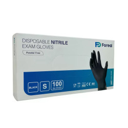 GUANTI MONOUSO COLORE NERI IN NITRILE